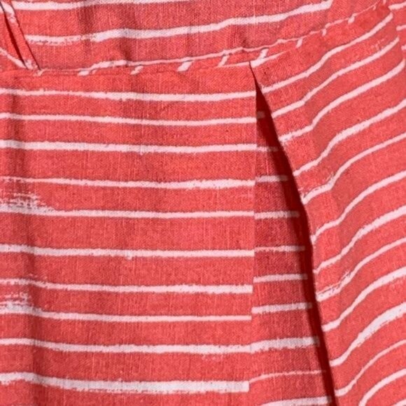 Gap Dress Womens 2P XS Petite Sundress Fit Flare Mini Pink Sleeveless Work ALine - Picture 8 of 11